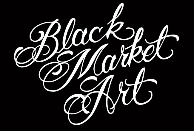 Black Market Art Sticker